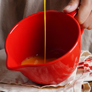 400ml màu salad trộn bát cho nấu ăn nướng bữa ăn chuẩn bị phục vụ bát với xử lý vòi - Product Image 4