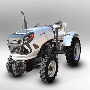 Small Cheap Compact Aircraft Tow Agricultural Crawler Tractors With Front End Loader