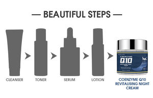 フェイスパラベンフリーの保湿剤に最適なナイトクリームは、ヒアルロン酸コエン酵素<span class=keywords><strong>Q10</strong></span>フェイスブライトニングクリームを若返らせます - Product Image 6