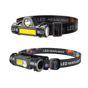 Linterna Frontal de Plástico para Exteriores con Batería de Larga Duración y Luz LED Potente, Recargable, Magnética, para Pesca Nocturna - Product Image 1
