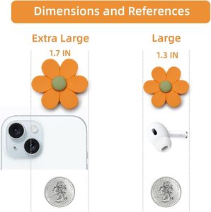 3D花冷蔵庫マグネットミニ愛らしい葬儀用強い磁石オフィス用カレンダー冷蔵庫磁気工芸品カラフル - Product Image 2
