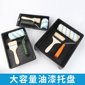 Bac à peinture en plastique rectangulaire de 18 pouces pour outils de peinture et mélange de peintures - Product Image 4