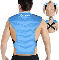 Feelworld-bio — support de glace réutilisable pour les douleurs du dos, thérapie contre le froid, pour les lombaires, soulagement des douleurs musculaire et sciatique, bleue