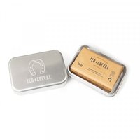 BOÎTE À SAVON DE VOYAGE EN ALUMINIUM AVEC DRAINEUR