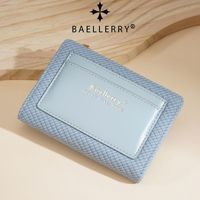 Dompet Baellerry Terbaru Berkualitas Tinggi Warna-Warni Multi-Slot Kartu Dompet Koin Resleting