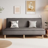 Nuevo Sofá Cama Plegable Multifuncional de Estilo Nórdico con Tela Antiarañazos para Gatos, Diseño Reversible, 2 Plazas, para Sala de Estar/Oficina