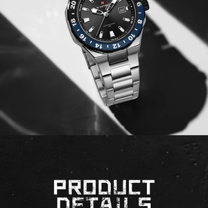 Reloj NAVIFORCE para Hombre de Alta Calidad, Cuarzo, Resistente al Agua 3ATM, Acero Inoxidable, Casual, Lujoso, 2025 - Product Image 5