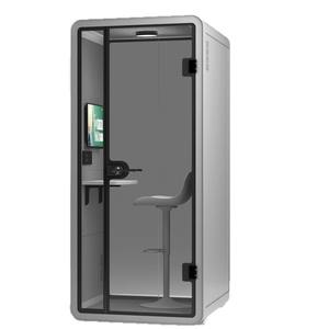 Cabine insonorisée modulaire <span class=keywords><strong>acoustique</strong></span> en aluminium moderne mobile avec fenêtre en verre pour salon - Product Image 1