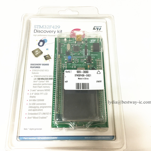 32F429IDISCOVERY/STM32F429I-DISC1 Development Board Discovery Kit