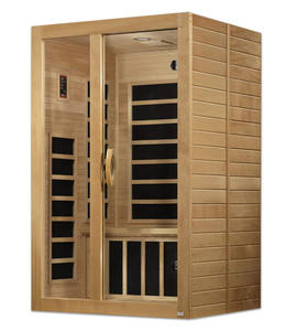 مجموعة ساونا منزلية سهلة التجميع عالية الجودة مخصصة 2-3 أشخاص غرفة ساونا خشبية - Product Image 4