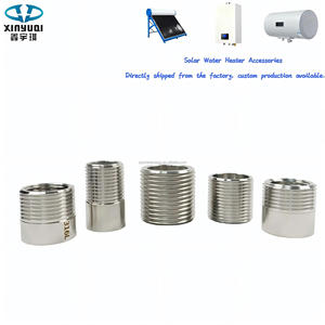 Chất lượng cao tùy chỉnh năng lượng mặt trời phụ kiện máy nước nóng 304/316 thép không gỉ phụ kiện đường ống NPT/BSP/bspt Kết nối ren - Product Image 2