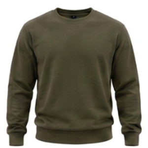 Sweat-shirt en molleton de coton pour homme, col rond, manches longues, pull décontracté, vêtements chauds pour l'hiver, logo personnalisé, vêtements OEM - Product Image 6