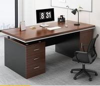 Meubles de bureau modulaires modernes, postes de travail durables en panneaux mélaminés, bureaux multi-postes, bureaux pour personnel, prix de gros, immeuble de bureaux