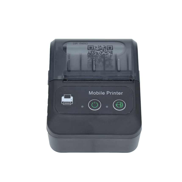 MJ8002 Wireless 58mm Mini Portable Thermal Printer with Mobile Blue-tooth
