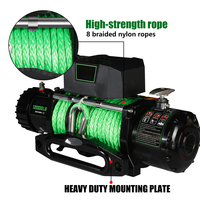 Treuil électrique 12V de 12 000 lb de haute qualité pour B2B, pièces de récupération 4x4, kit d'outils d'urgence pour bateau et automobile