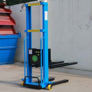 Otomatik kaldırma ile 1T taşınabilir istifleme kamyonu malların verimli yükleme ve boşaltma işlemi için AC Motor güç kaynağı ayakta - Product Image 2