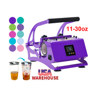 Tasse d'eau personnalisée droite 30oz gobelet 110V Skinny American Standard sublimation presse à chaud machine pour bricolage impression