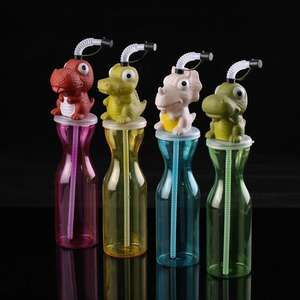 <span class=keywords><strong>Bouteille</strong></span> d'eau réutilisable avec paille, motif dessin animé, couleurs estivales hawaïennes, pour fêtes à la <span class=keywords><strong>piscine</strong></span>, vacances, plage, luau, boissons hawaïennes, <span class=keywords><strong>piscine</strong></span>, divertissement - Product Image 3