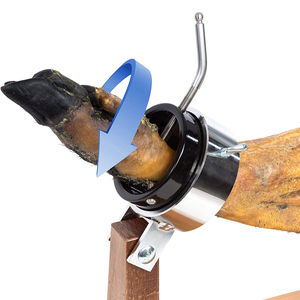 <span class=keywords><strong>Support</strong></span> à <span class=keywords><strong>jambon</strong></span> en bois de haute qualité <span class=keywords><strong>avec</strong></span> <span class=keywords><strong>couteau</strong></span> pour <span class=keywords><strong>jambon</strong></span> séché à sec, vente en gros - Product Image 5