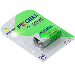 Rộng tiện ích Ni-MH <span class=keywords><strong>9</strong></span> <span class=keywords><strong>volt</strong></span> 250mAh <span class=keywords><strong>9</strong></span> V Nimh pin có thể sạc lại cho vạn năng Máy DÒ KHÓI <span class=keywords><strong>9</strong></span> V Pin Có thể sạc lại - Product Image 4