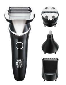 Nieuw Binnen Elektrisch Scheerapparaat Voor Heren Elektrisch Scheerapparaat Oplaadbare Scheermachine Wasmachine Tips Reisslot Met Vier Functies - Product Image 1