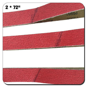 <span class=keywords><strong>สายพาน</strong></span>ขัดกระดาษทรายเซรามิก<span class=keywords><strong>2</strong></span> "x 72" ในปลายข้าว P36-120เครื่องมือขัดต่างๆสำหรับมืออาชีพ - Product Image 4