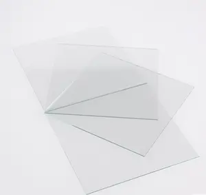 D263T прозрачное стекло 2 дюйма 4 дюйма 6 дюймов пластина с тонкой толщиной 0,1 мм 0,21 мм 0,3 мм