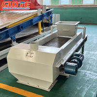 Machine de production de sable de quartz pour l'exploitation minière, avec peseur à bande à vitesse variable et dispositif de nettoyage de la bande