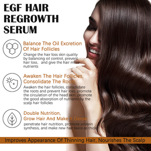 G 28 jours sérum de croissance des cheveux anti-perte réparation cheveux abîmés soins des racines femmes hommes EGF cheveux barbe <span class=keywords><strong>sourcils</strong></span> croissance sérum de <span class=keywords><strong>repousse</strong></span> - Product Image 2