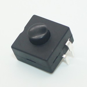 Mini Side 3 pin nút chuyển đổi 12x12mm tự khóa chuyển đổi 2on-1off Đèn pin chuyển đổi - Product Image 3