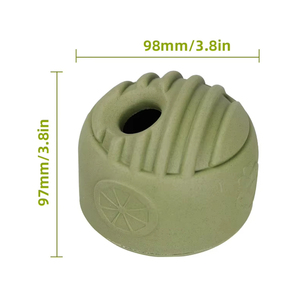 आक्रामक चबाने वालों के दंत स्वास्थ्य के लिए फैक्टरी थोक पेट बॉल खोखला रबर डिजाइन - Product Image 6