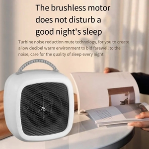 Mini <span class=keywords><strong>Stufa</strong></span> Elettrica da 500W, Radiatore Domestico, Mini Termoventilatore da 300W - Product Image 4