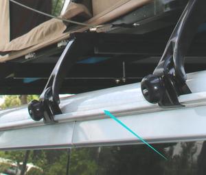 Galerie <span class=keywords><strong>de</strong></span> <span class=keywords><strong>toit</strong></span> en aluminium pour Van ou Mini Van Barre transversale Design Galerie <span class=keywords><strong>de</strong></span> <span class=keywords><strong>toit</strong></span> - Product Image 4