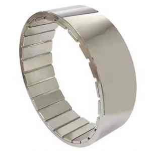 Puissants aimants en néodyme à arc N42SH N52H du fabricant industriel NdFeB permanent pour moteur de roue 35H Service de coupe personnalisé - Product Image 3