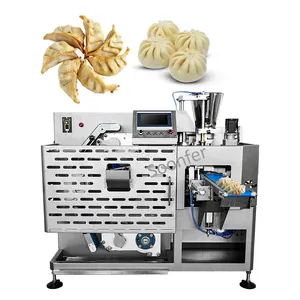 China supplier automatic meat pie pierogi gyoza momo dumpling making machine