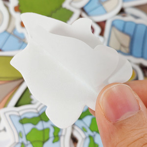 Adesivi in Schiuma con Design da <span class=keywords><strong>Campeggio</strong></span>, Motivi di Falò, Torcia, Tenda e Sacco a Pelo per Decorazioni - Product Image 6