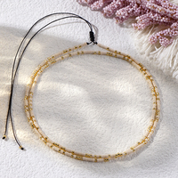 Collares Delicados de Cuentas Pequeñas de la Serie Go2boho para Mujer, Diseño Hecho a Mano, Regalos de Boda de Hawái
