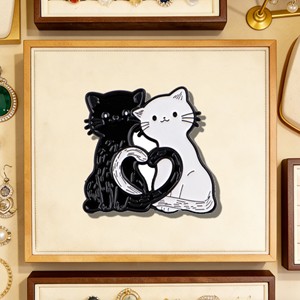 Broche de esmalte negro personalizado, estilo antiguo y moderno, para <span class=keywords><strong>Tarot</strong></span>, Tarjeta de la Muerte XIII, gótico, oculto, venta al por mayor - Product Image 3