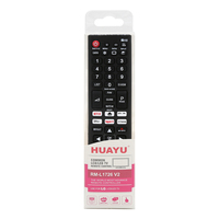 HUAYU-Mando a distancia para TV inteligente LG, control remoto de TV Ultra HD con botones de vídeo de Netflix Prime, reemplazo de V2, 2 unidades, 2 unidades