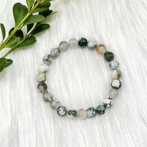 Bracelet en pierre naturelle avec perles de verre colorées, breloque du succès, vente en gros stratégique, réduction sur les achats en vrac, codage standardisé - Product Image 3