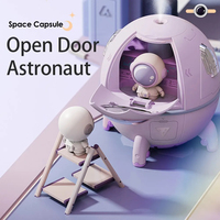 Astronauten-Luftbefeuchter 220ML Tragbarer USB-Aroma-Diffusor mit Farbwechsel-Licht der Marke LX Hochleistungsgerät