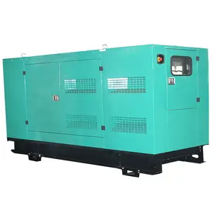 Open Type En Stille Diesel Generator Set Te Koop 60kva 80kva 100kva Hoge Kwaliteit 3 Fasen Watergekoelde 50Hz 60Hz Dieselmotor