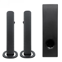 Systèmes de cinéma maison sans fil, ensemble complet de musique, lecteur audio portable, système de son surround, barre de son BT avec caisson de basses