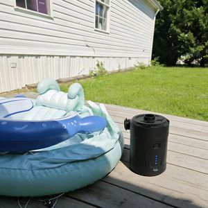 Bomba de Aire Eléctrica de 5200 mAh, Inflador y Desinflador Rápido para Piscinas Infantiles, Juguetes Acuáticos, Colchones Inflables de Camping, Botes Inflables - Product Image 5