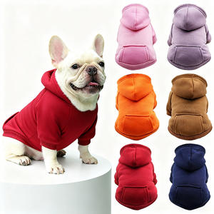 Kant En Klaar Voorraad Luxe Huisdierenkleding Hoodie Hondenkleding Voor Herfst En Winter Door Vertrouwde Fabrikant - Product Image 1