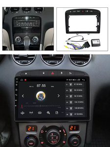 Cadre de Radio Android de voiture pour <span class=keywords><strong>Peugeot</strong></span> 2007 2013 <span class=keywords><strong>308</strong></span> 408 pour système d'exploitation stéréo de voiture, panneau multimédia de Radio Android - Product Image 3