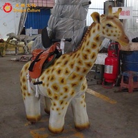 Jouet robot électrique animatronique réaliste de haute qualité avec pièces de monnaie, marche zèbre animal ride prix pour parc d'attractions