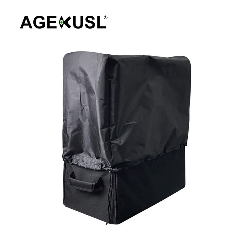 Boîte de rangement avec cache-poussière