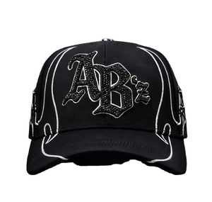 หมวกแก๊ปปักลายส่วนตัว OEM/ODM ผ้าหนังกลับทรง 5 แฉก แบบ Snapback รุ่น Sad <span class=keywords><strong>Boyz</strong></span> ของแท้ Gorras G5 Barbas Beard - Product Image 1