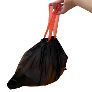 ถุงขยะแบบมีเชือกรูด ขนาดใหญ่ แข็งแรงพิเศษ สำหรับขยะหนักและเปียก - Product Image 6